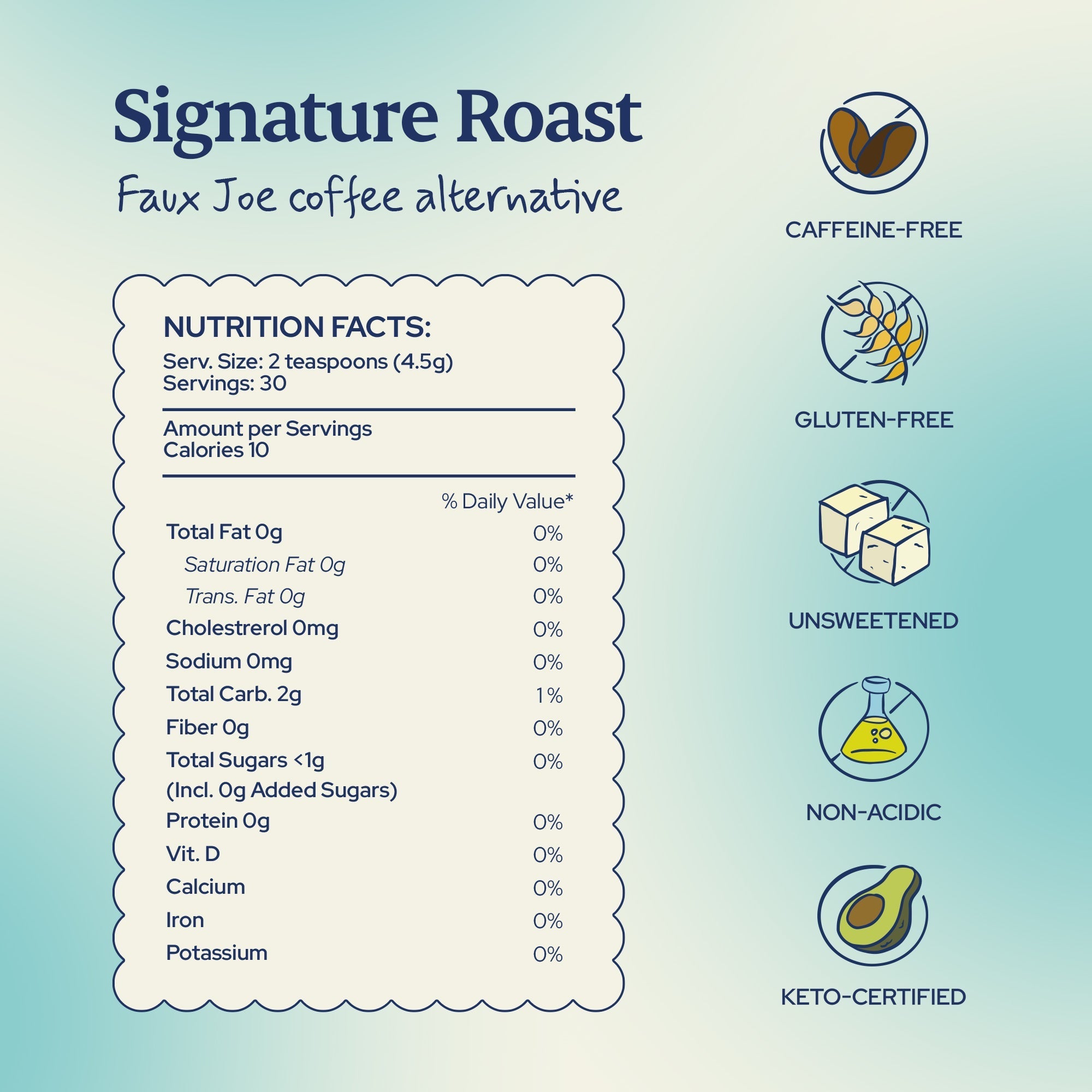 Signature Roast Faux Joe Coffee Alternative (Loose Leaf)
