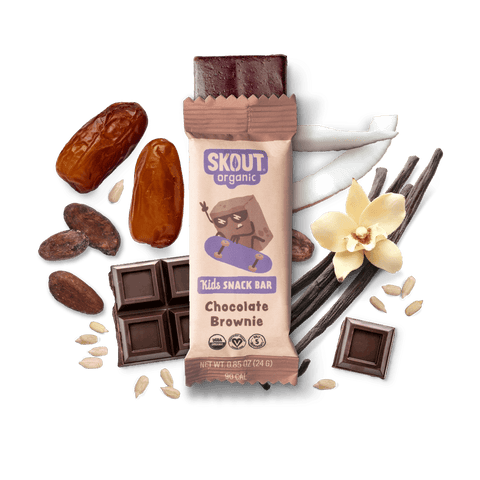 Skout Organic Chocolate Brownie Kids Bar