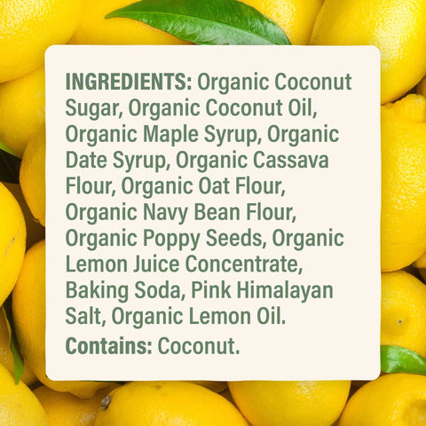 Skout Organic Lemon Poppyseed Soft Baked Cookies