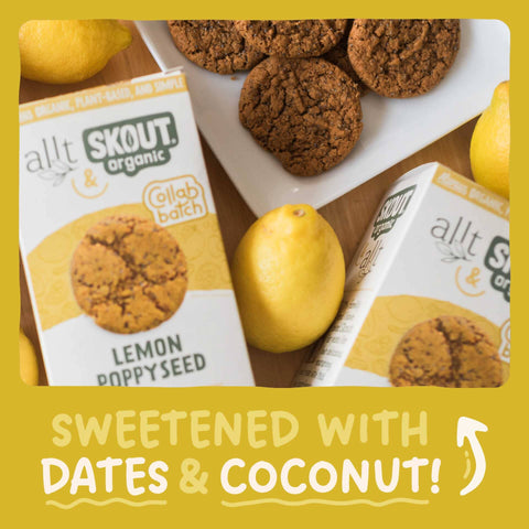 Skout Organic Lemon Poppyseed Soft Baked Cookies
