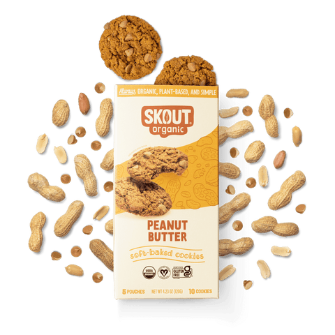 Skout Organic Peanut Butter Soft Baked Cookies