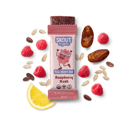 Skout Organic Raspberry Rush Kids Bar