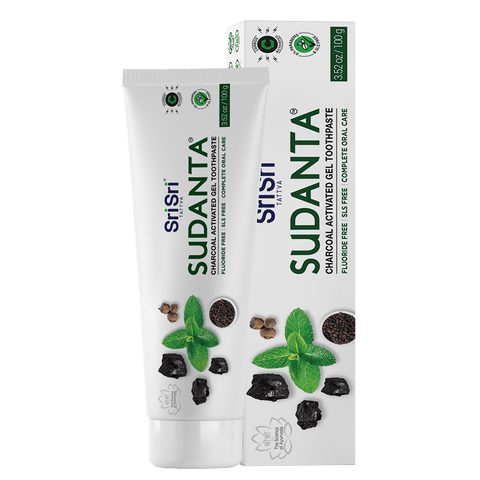 Sudanta Charcoal Toothpaste - Ayurvedic Oral Care
