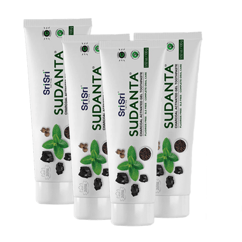Sudanta Charcoal Toothpaste - Ayurvedic Oral Care