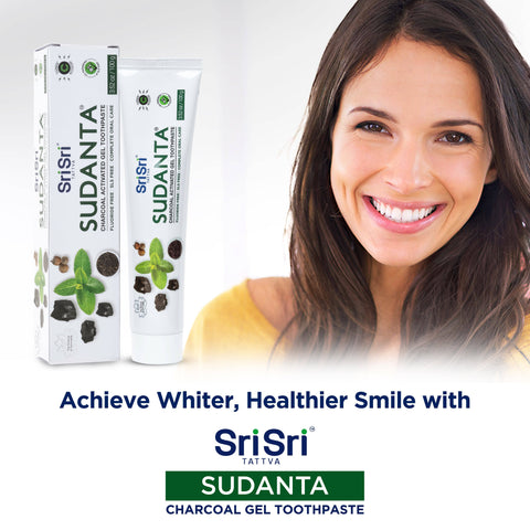Sudanta Charcoal Toothpaste - Ayurvedic Oral Care