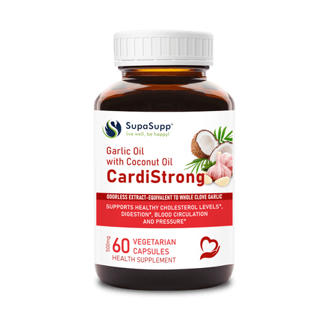 CardiStrong Garlic & Coconut Oil Capsules
