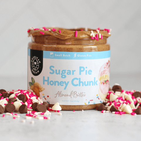 Gluten-Free Sugar Pie Honey Chunk Almond Butter