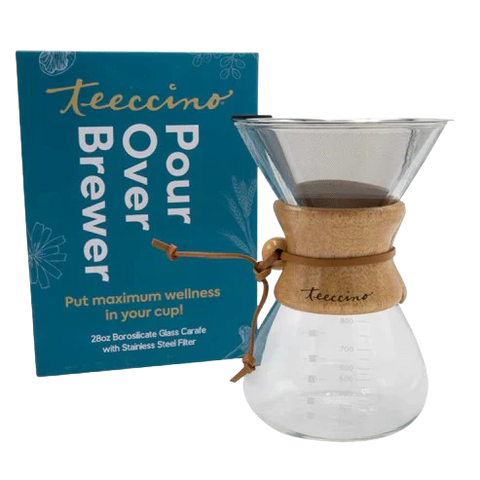 Glass Pour Over Coffee Brewer
