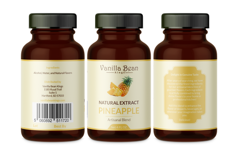 Natural Pineapple Extract - 4 fl oz