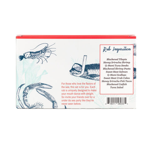 Lane's Best Seafood Rubs 4-Pack Set